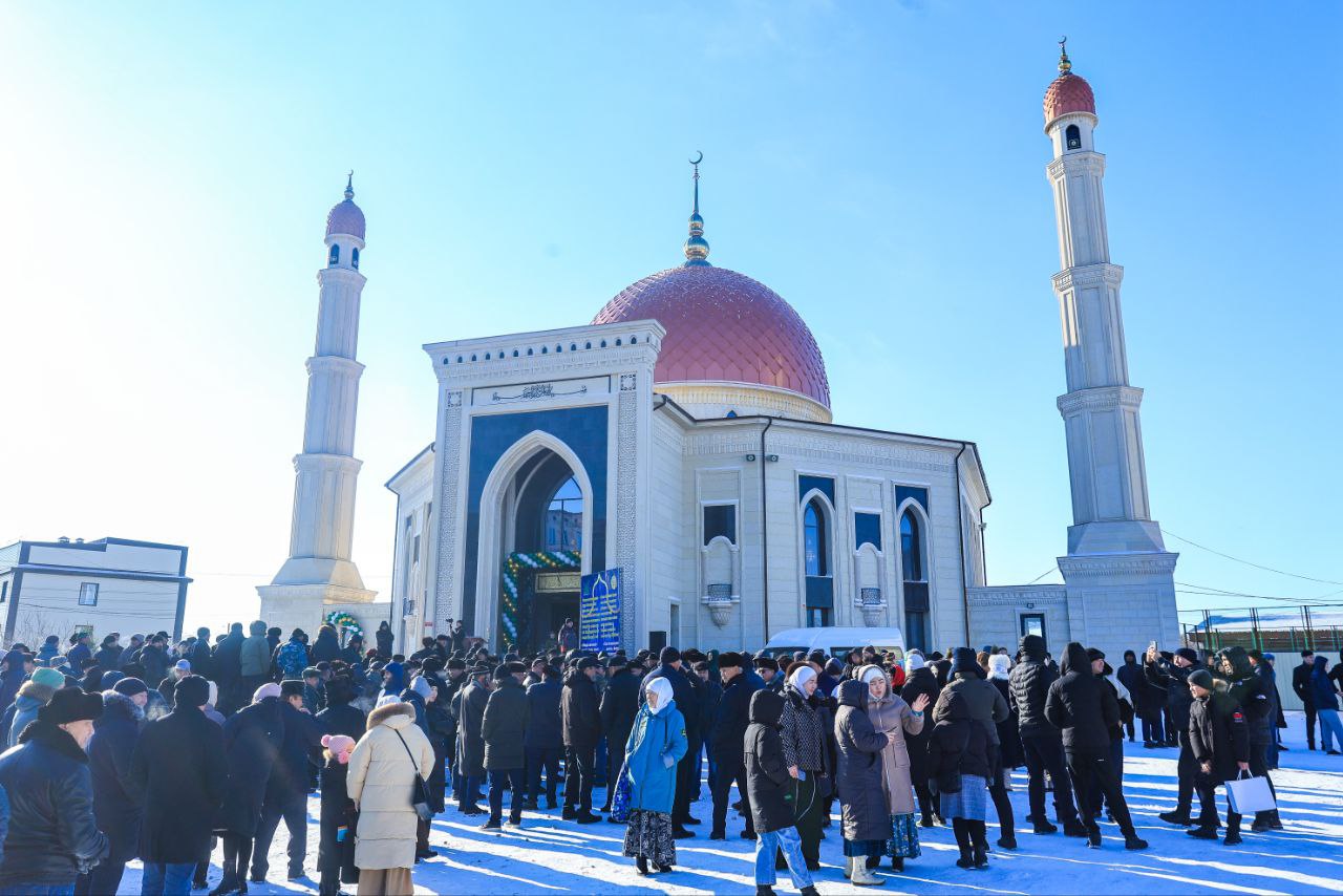 В АТБАСАРЕ ОТКРЫЛАСЬ НОВАЯ МЕЧЕТЬ